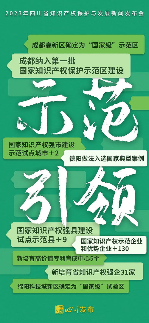 2023年四川省知識(shí)產(chǎn)權(quán)保護(hù)與發(fā)展 強(qiáng)化服務(wù)賦能創(chuàng)新，構(gòu)建高質(zhì)量發(fā)展新格局